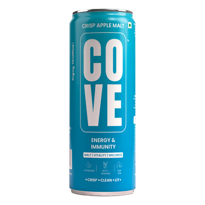 Cove Energy and Immunity Crisp Apple Malt