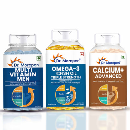 Omega-3 1250mg Triple Strength + Calcium+ Advanced