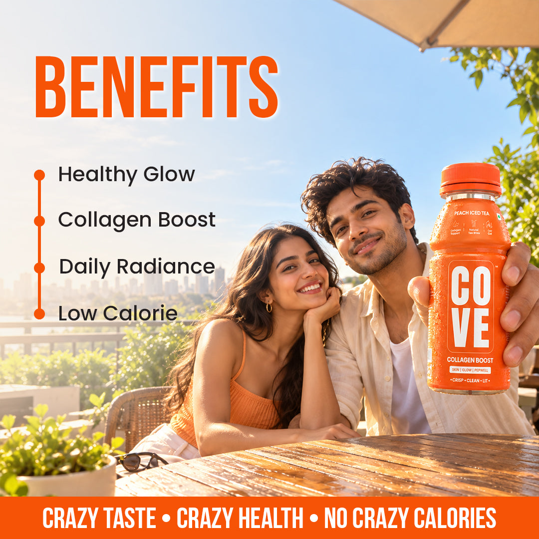 Cove Collagen Boost Peach Iced Tea