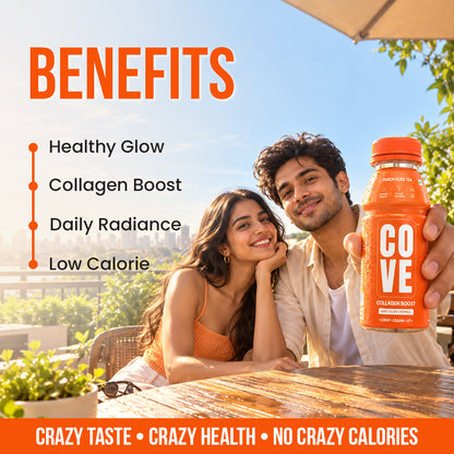 Cove Collagen Boost Peach Iced Tea