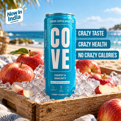 Cove Energy and Immunity Crisp Apple Malt