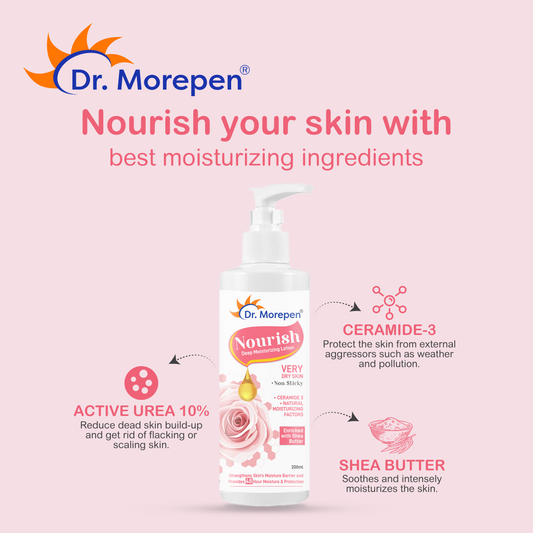 Nourish Body Deep Moisturizing Lotion -By Dr. Morepen