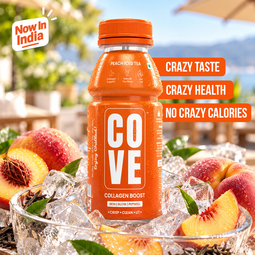 Cove Collagen Boost Peach Iced Tea
