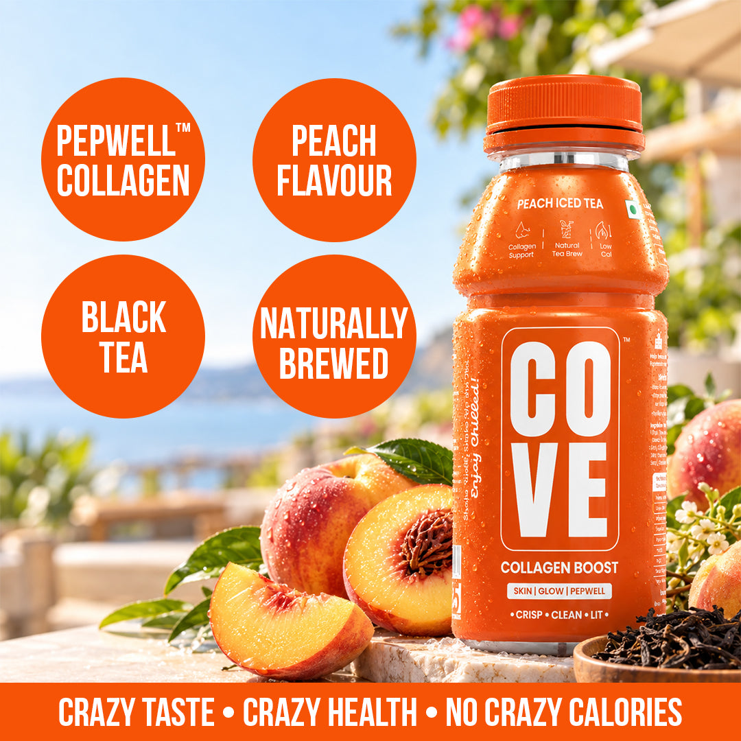 Cove Collagen Boost Peach Iced Tea