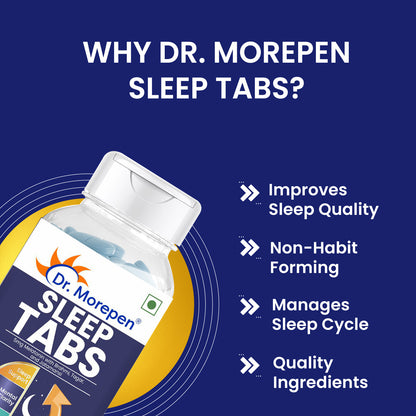 Sleep Tablets For Men & Women (60 Tablets) - For Stress Free Sleep & Calmness