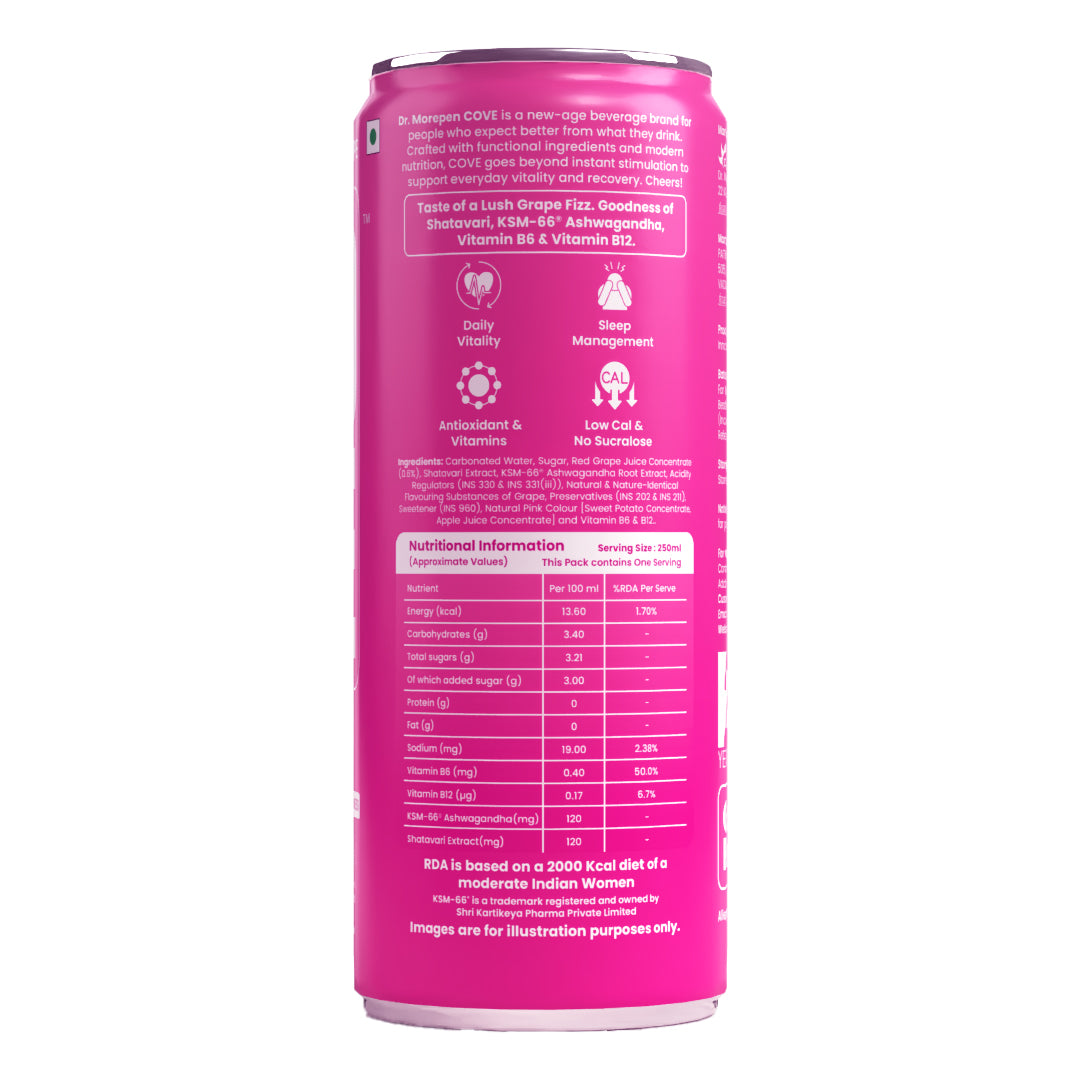 Cove Vitality Sparkling Grape