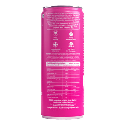 Cove Vitality Sparkling Grape