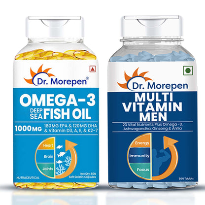 Omega-3 1000mg Deep Sea Fish Oil - 60 Softgel Capsules