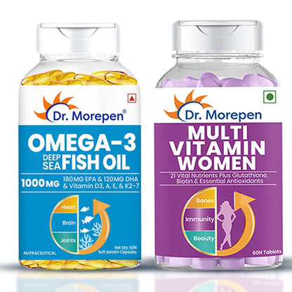 Omega-3 1000mg Deep Sea Fish Oil - 60 Softgel Capsules