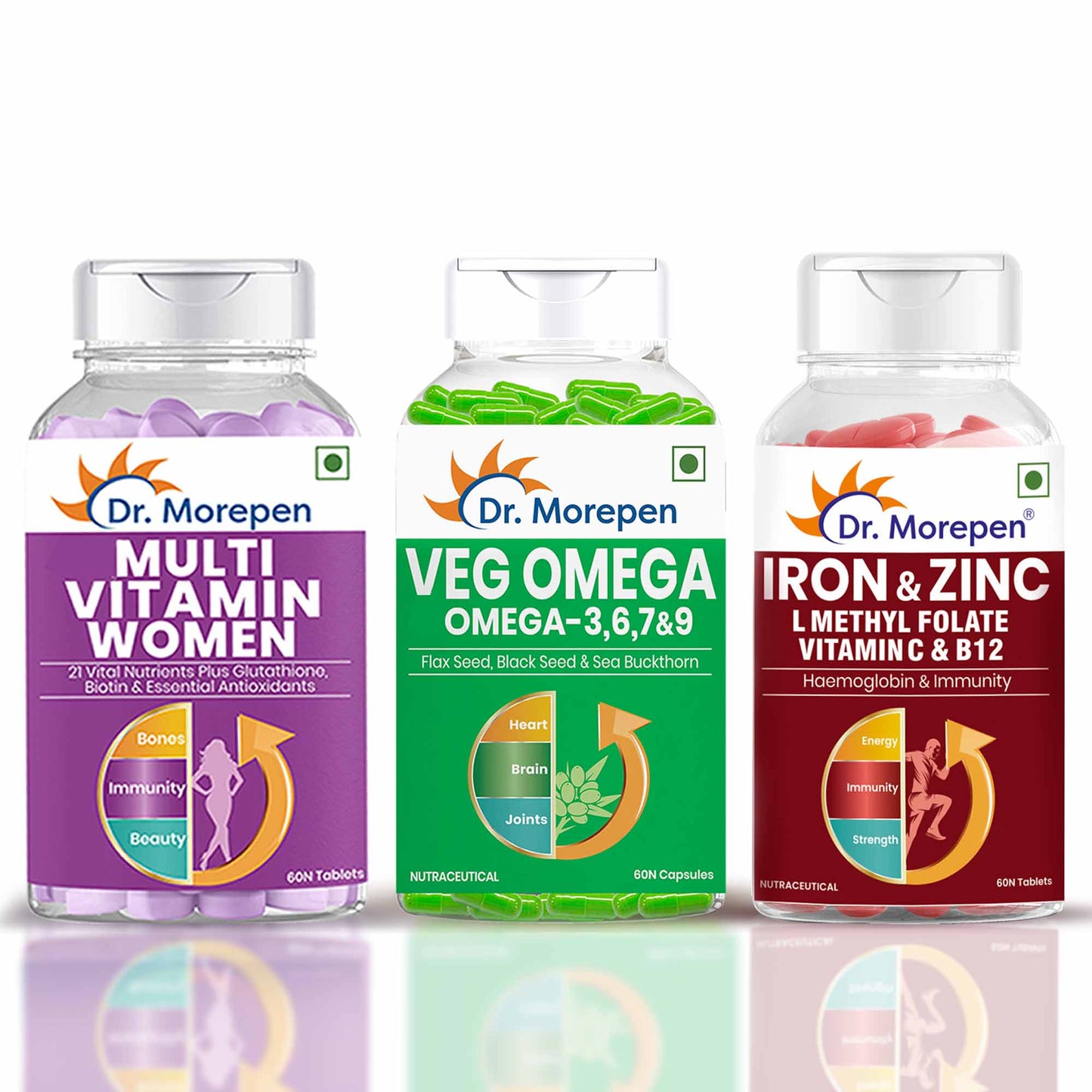 Veg Omega + Iron & Zinc