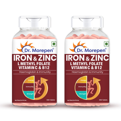 IRON & ZINC TAB 60S (PACK OF 2)