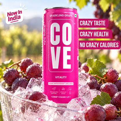 Cove Vitality Sparkling Grape