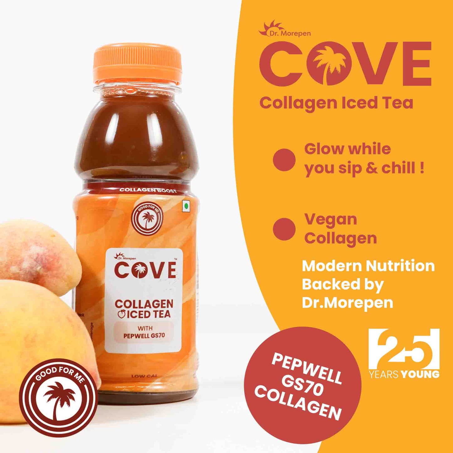 Cove Collagen Iced Tea (Pack of 3)