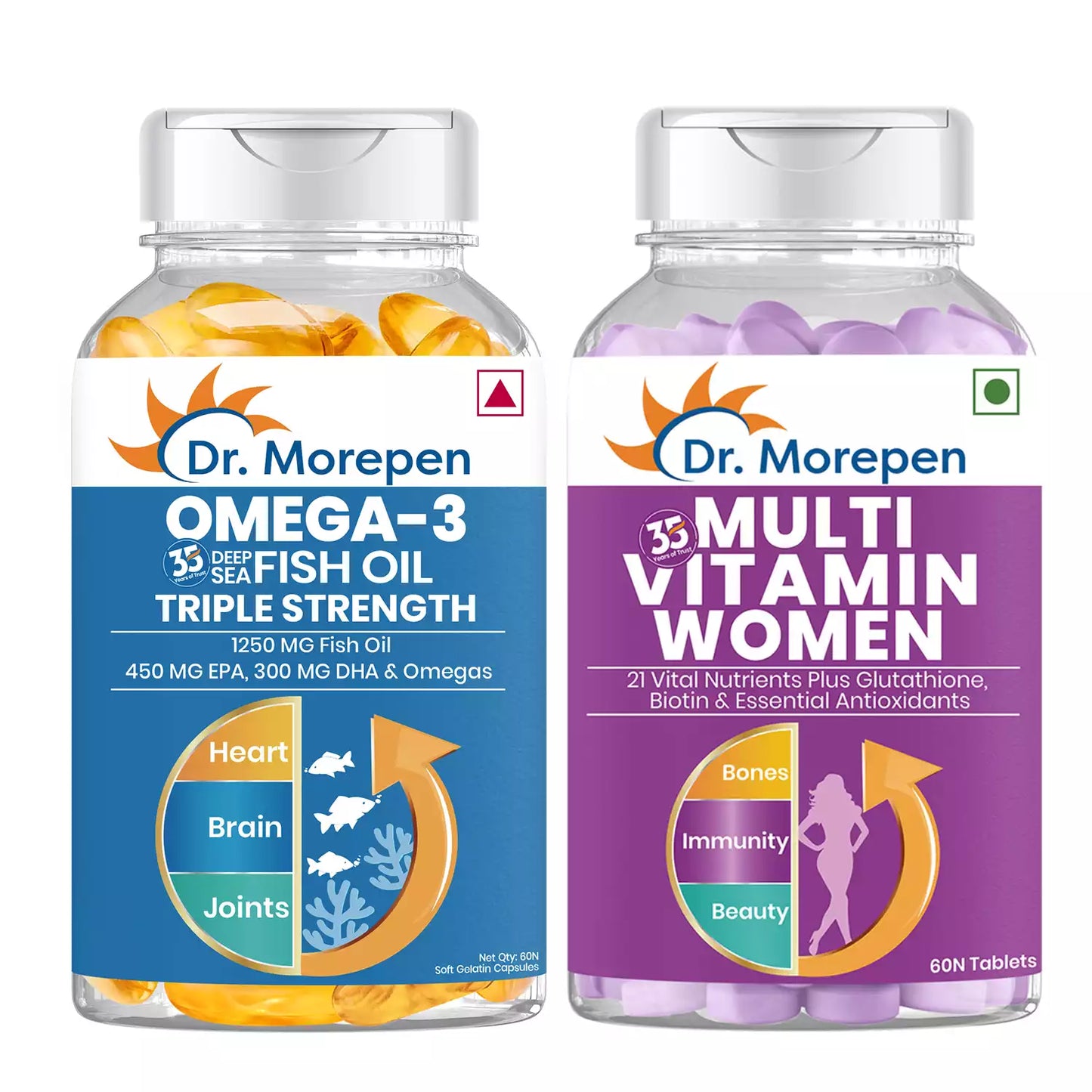 Multivitamin Women & Omega 3 Triple Strength
