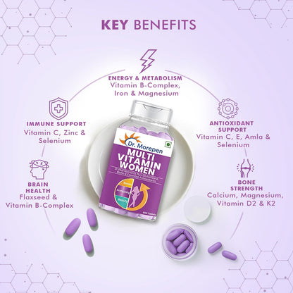 Multivitamin For Women - 60 Veg Tablets