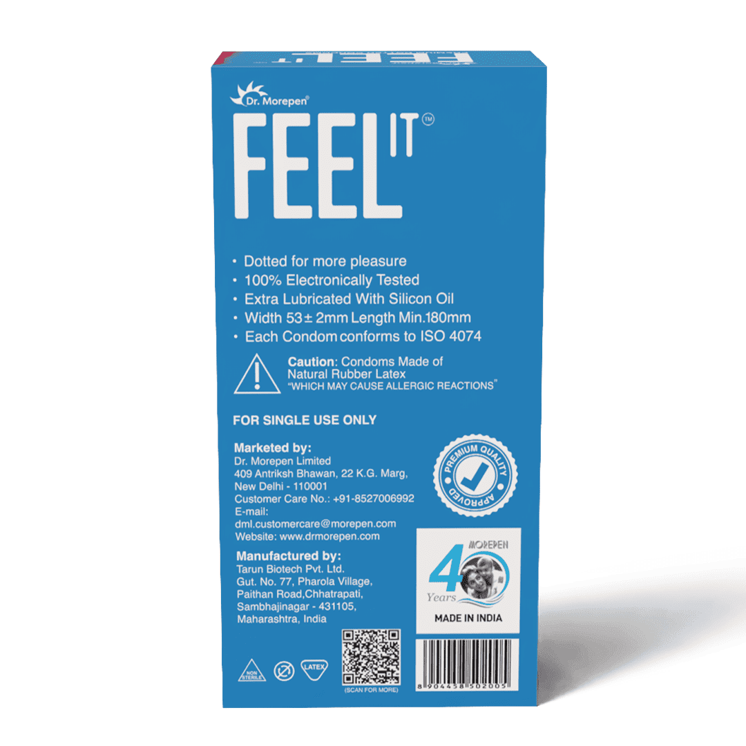 FEEL IT CONDOM 10S (Strawberry Flavour)