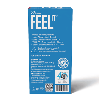 FEEL IT CONDOM 10S (Strawberry Flavour)