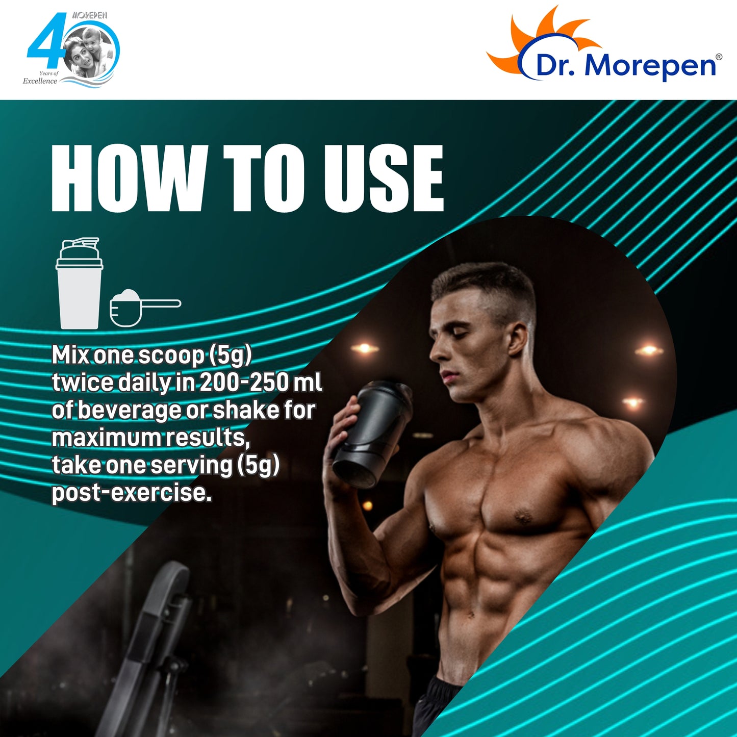 Dr.Morepen L-Glutamine - 250gm