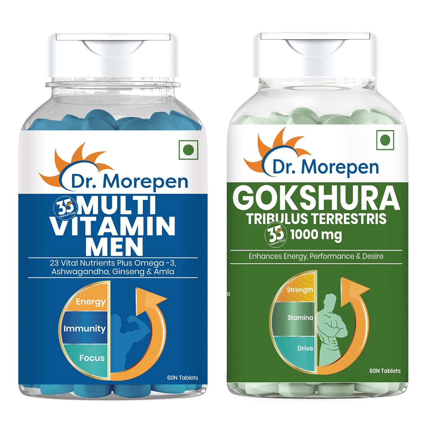 Gokshura & Multivitamin Men- Improves Desire and Drive/Boost Immunity