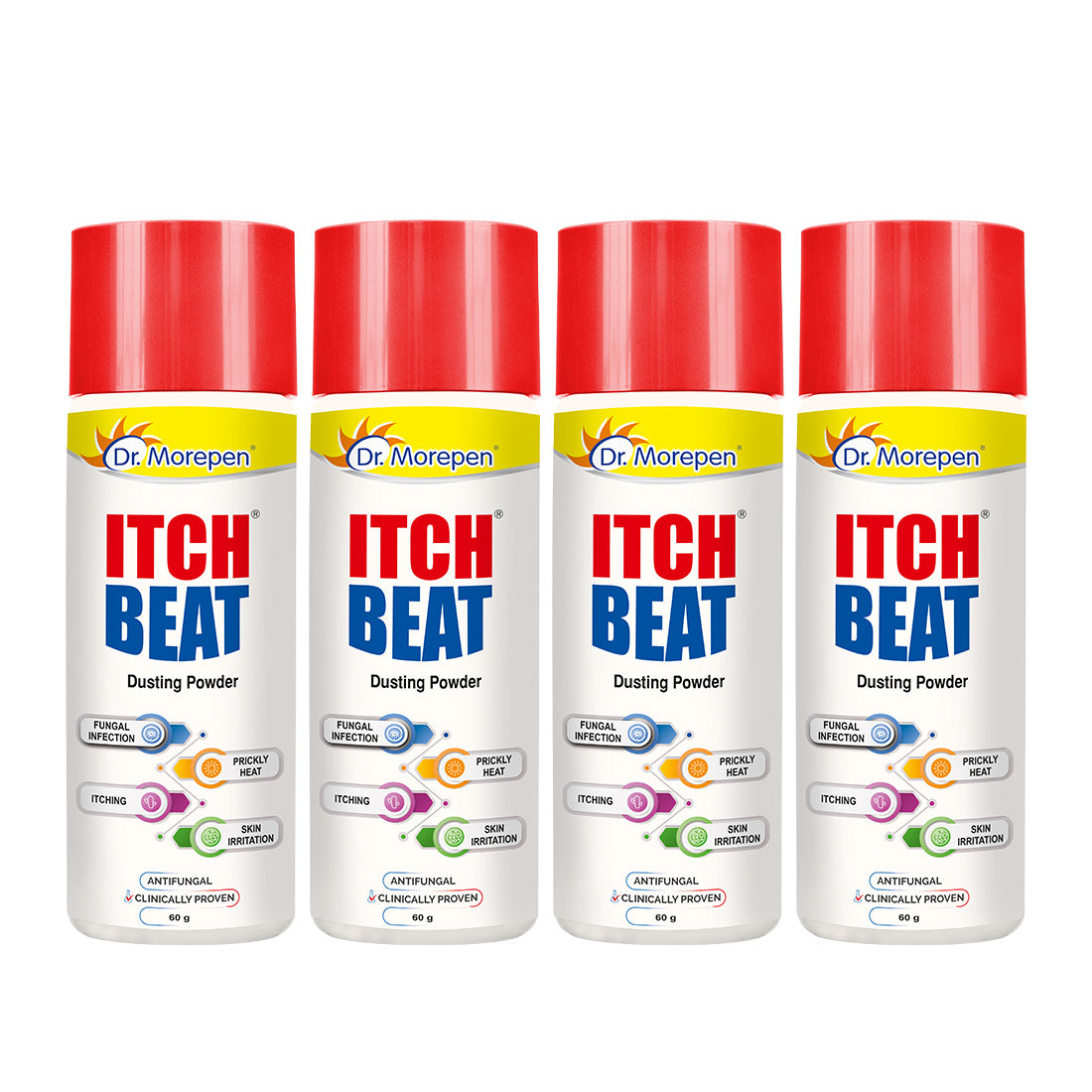 DR. MOREPEN Antifungal Dusting Itch Powder for Prickly Heat, Fungal In