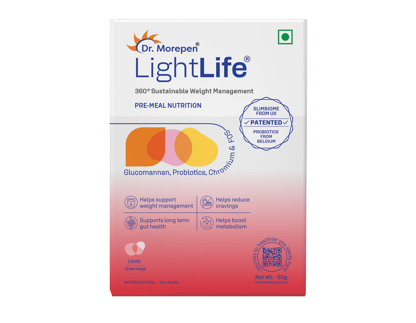 LightLife Pre-Meal Nutrition, Litchi Flavor