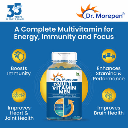 Testo Boost & Multivitamin Men -With Omega 3 & Herbs /Energy & Immunity Booste