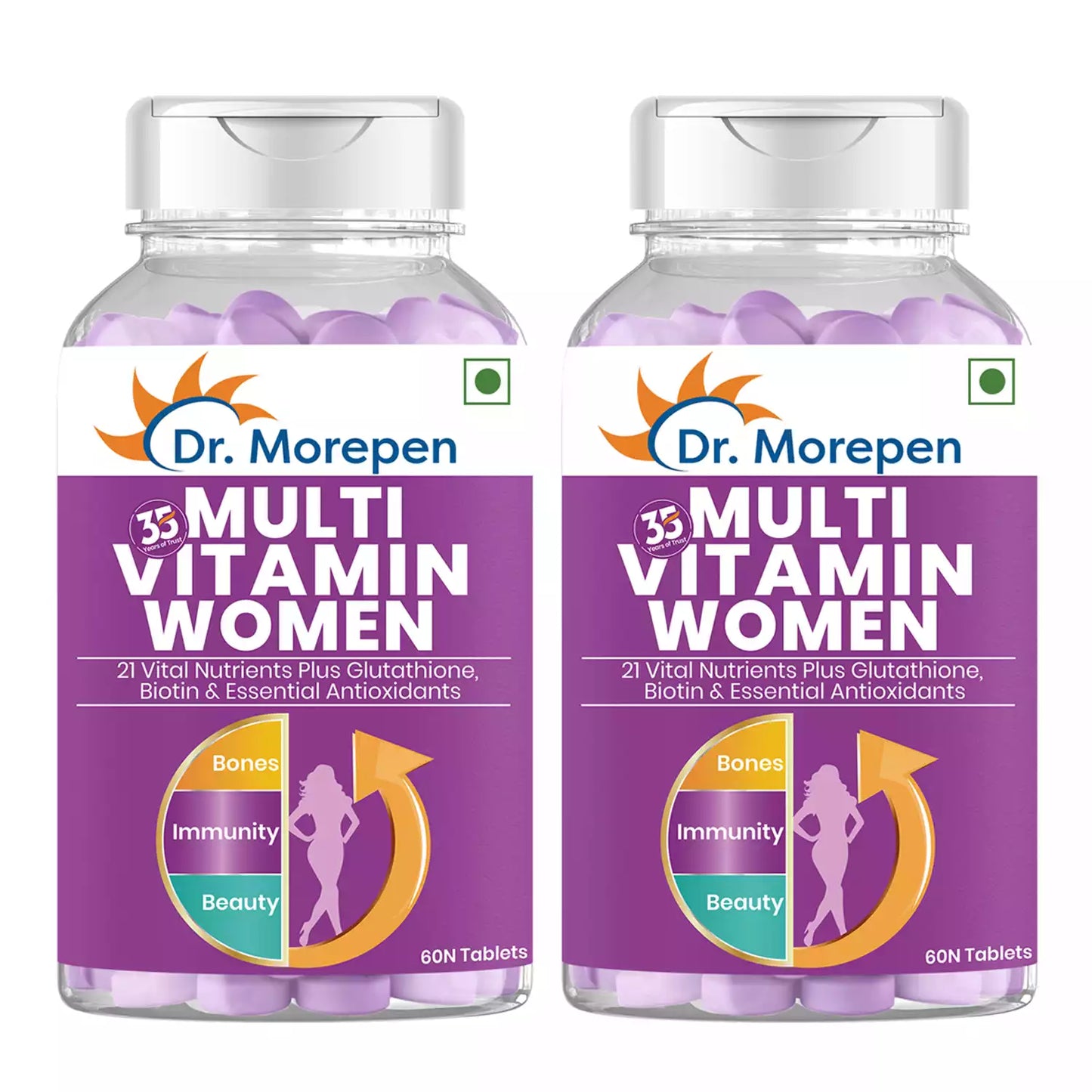 Multivitamin Tablets For Women pack of 2