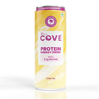 Cove Protein Energy Drink with 5.3g Protein (Pack of 3)