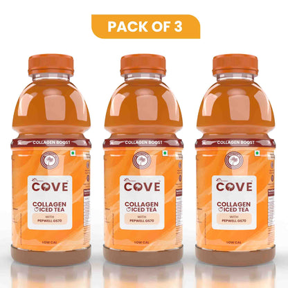 Cove Collagen Iced Tea (Pack of 3)