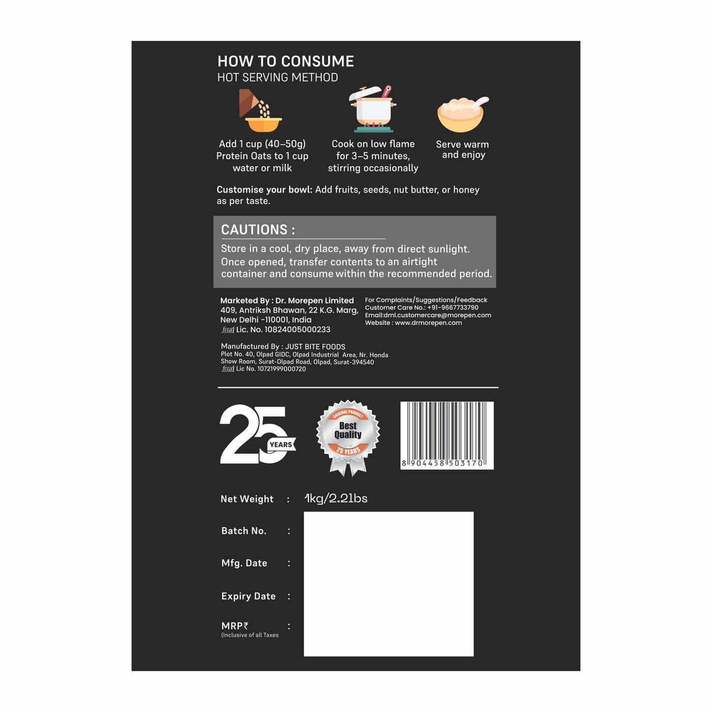Protein Oats
