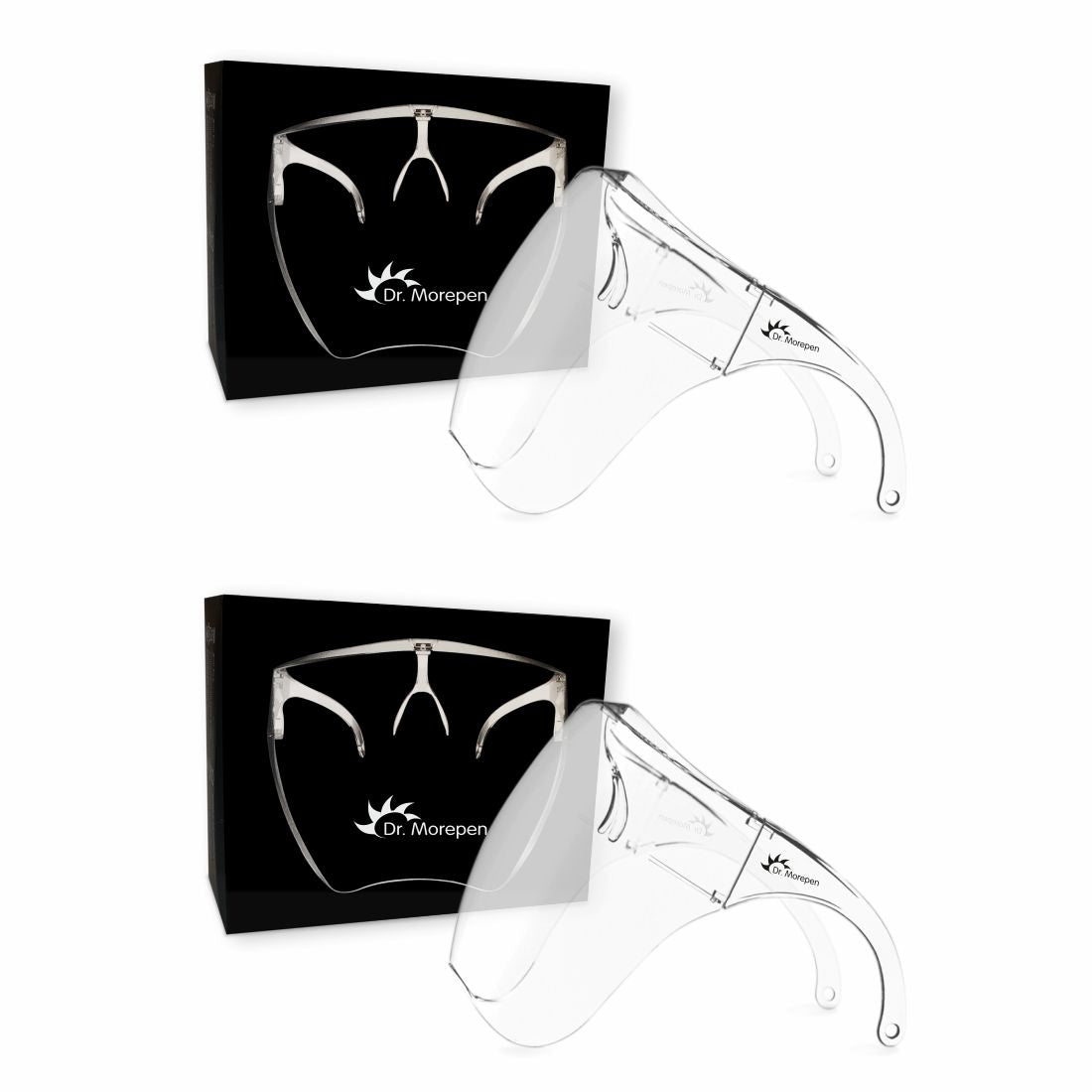 Protective Face Shield Goggle-Style Pack of 2