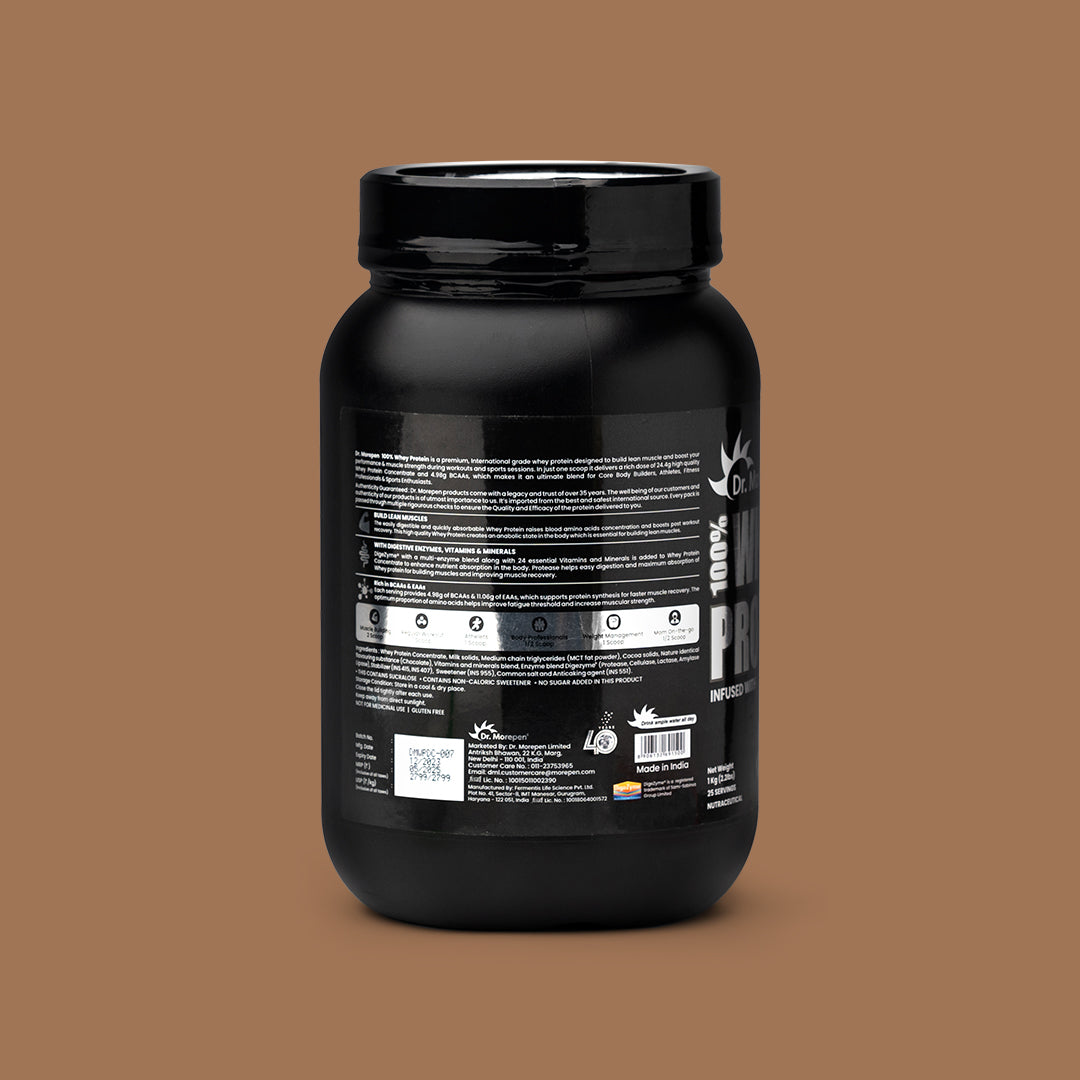 Dr. Morepen 100% Whey Protein (1 Kg)