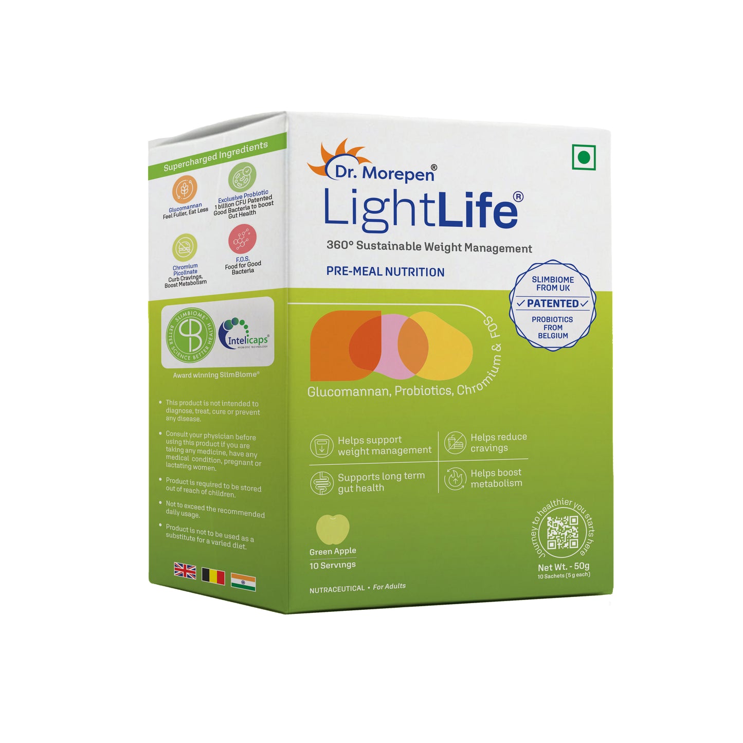 LightLife Pre-Meal Nutrition, Green Apple Flavor