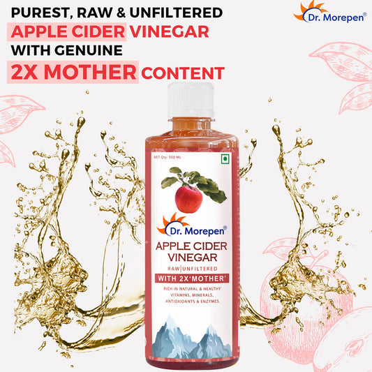 Apple Cider Vinegar with 2X Mother (Raw & Unfiltered) (500 ml)