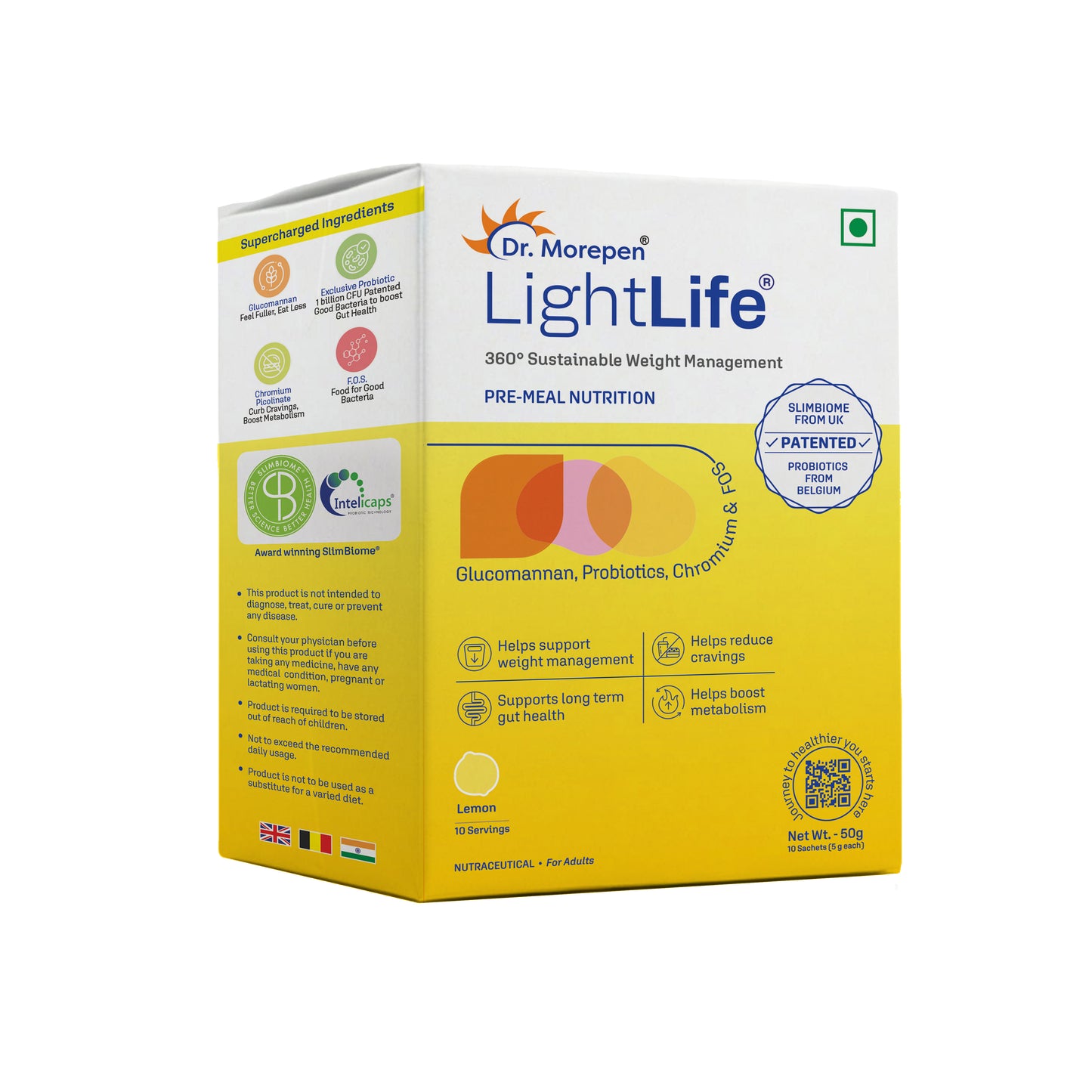 LightLife Pre-Meal Nutrition, Lemon Flavor