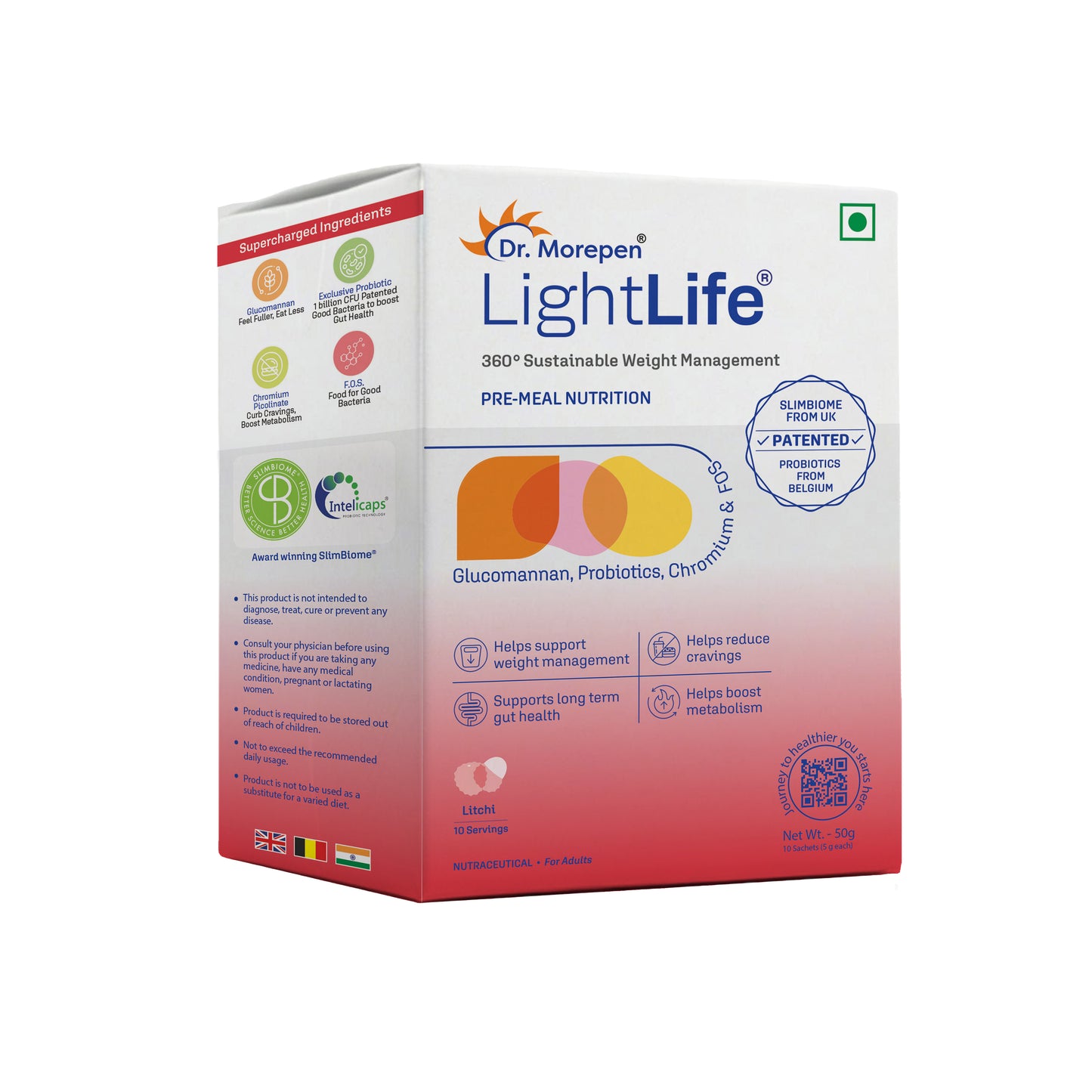 LightLife Pre-Meal Nutrition, Litchi Flavor