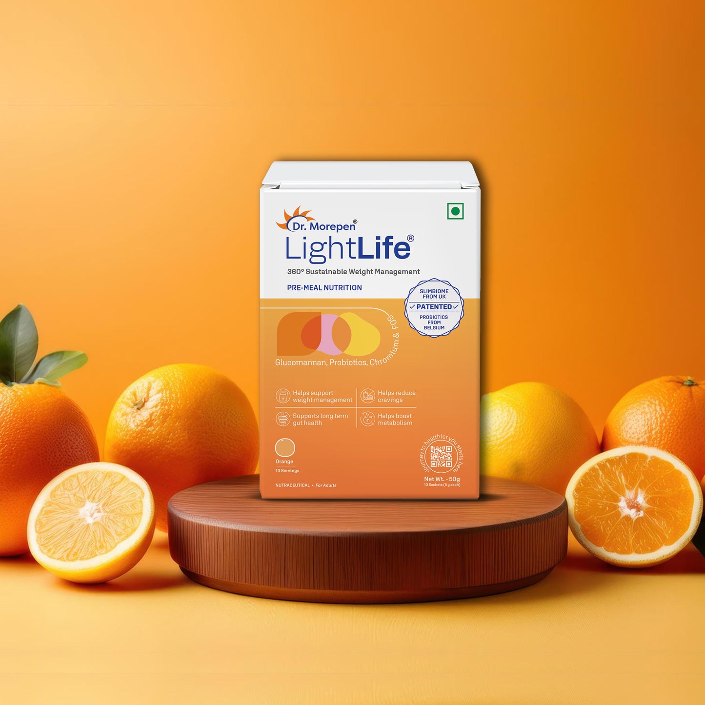 LightLife Pre-Meal Nutrition, Orange Flavor