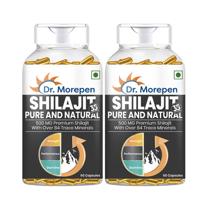 Shilajit Capsules Pack of 2 - Strength & Stamina Booster